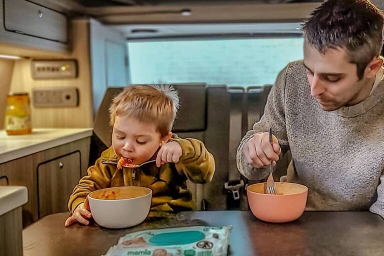 Eating In The Campervan